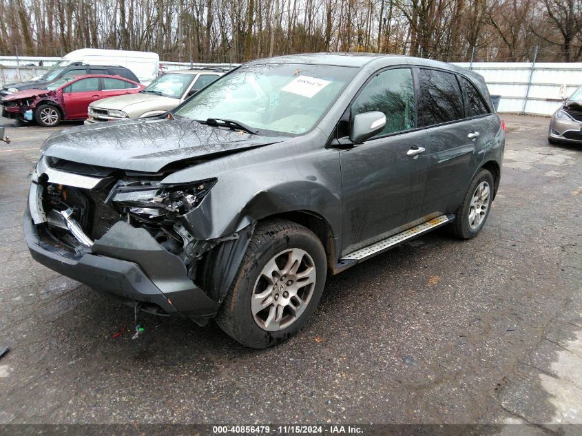 2008 Acura Mdx Technology Package VIN: 2HNYD28428H506828 Lot: 40856479