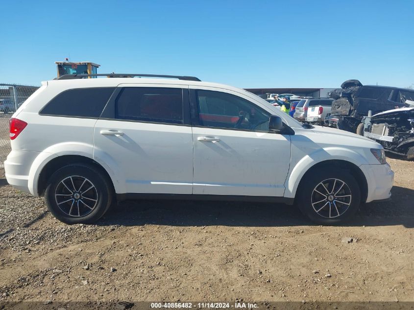 2018 Dodge Journey Se VIN: 3C4PDDAG1JT189591 Lot: 40856482