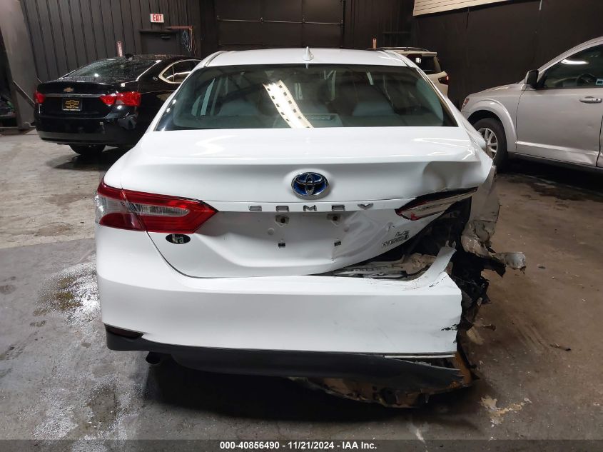 2020 Toyota Camry Le Hybrid VIN: 4T1L31AK6LU524014 Lot: 40856490