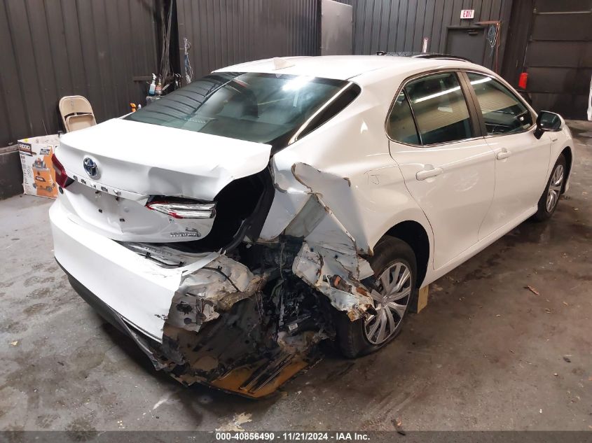 2020 Toyota Camry Le Hybrid VIN: 4T1L31AK6LU524014 Lot: 40856490