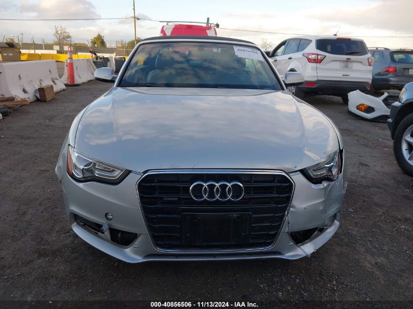 2013 Audi A5 2.0T Premium VIN: WAULFAFH8DN007959 Lot: 40856506