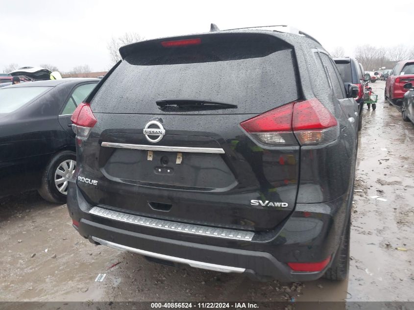 2019 Nissan Rogue Sv VIN: 5N1AT2MV3KC703599 Lot: 40856524