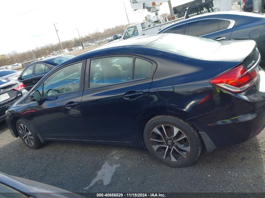 2013 Honda Civic Ex VIN: 19XFB2F80DE206543 Lot: 40856529