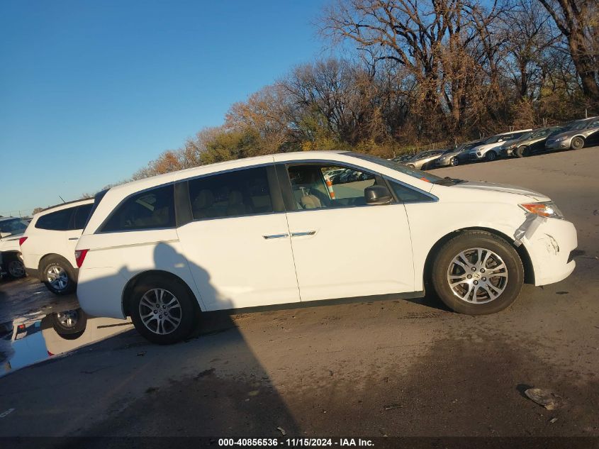 2011 Honda Odyssey Ex-L VIN: 5FNRL5H68BB055949 Lot: 40856536