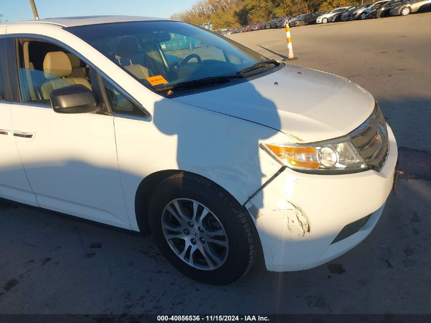 2011 Honda Odyssey Ex-L VIN: 5FNRL5H68BB055949 Lot: 40856536