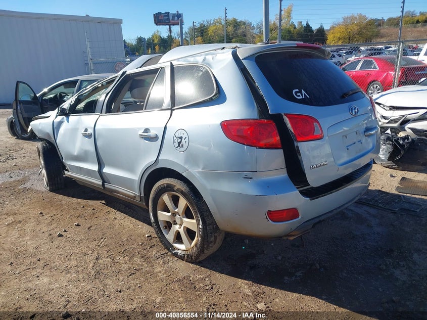 2008 HYUNDAI SANTA FE VIN: 5NMSH13E38H162375