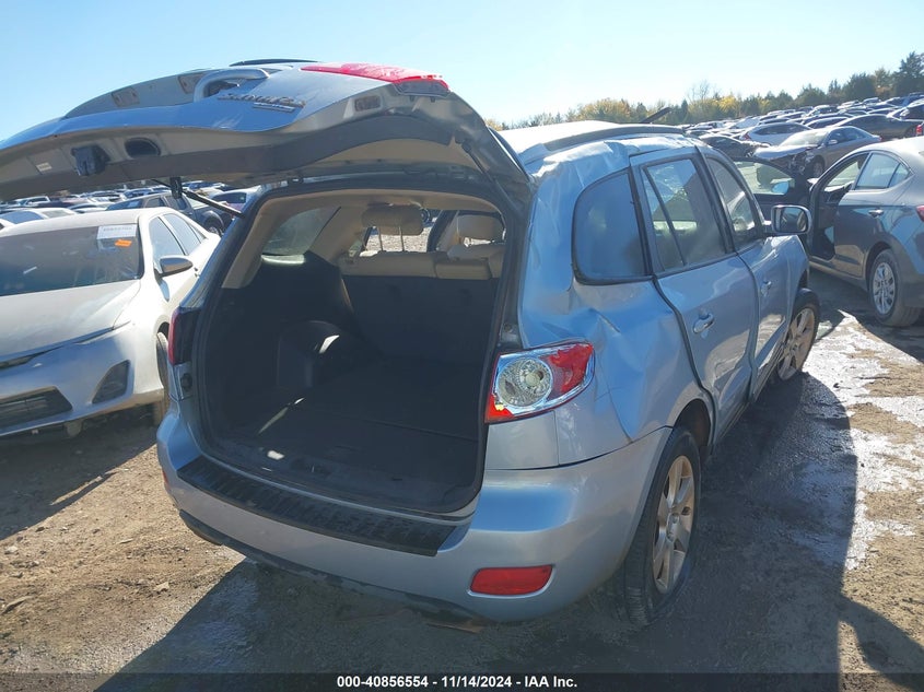 2008 HYUNDAI SANTA FE VIN: 5NMSH13E38H162375