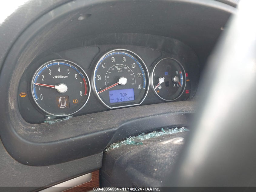 2008 HYUNDAI SANTA FE VIN: 5NMSH13E38H162375