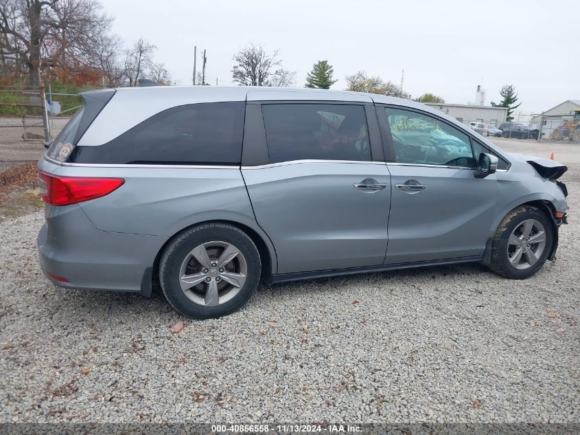 2018 Honda Odyssey Ex-L VIN: 5FNRL6H77JB029811 Lot: 40856558