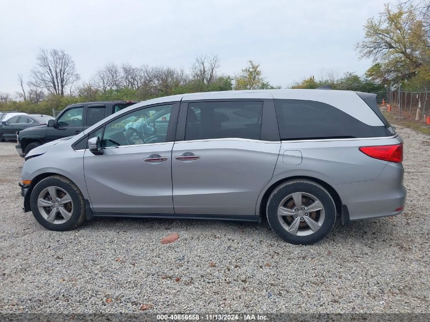 2018 Honda Odyssey Ex-L VIN: 5FNRL6H77JB029811 Lot: 40856558