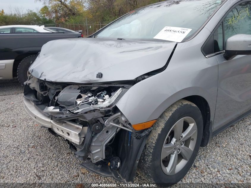 2018 Honda Odyssey Ex-L VIN: 5FNRL6H77JB029811 Lot: 40856558