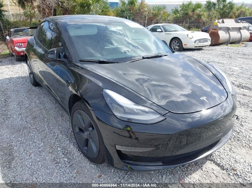 2021 Tesla Model 3 Standard Range Plus Rear-Wheel Drive VIN: 5YJ3E1EAXMF090352 Lot: 40856564