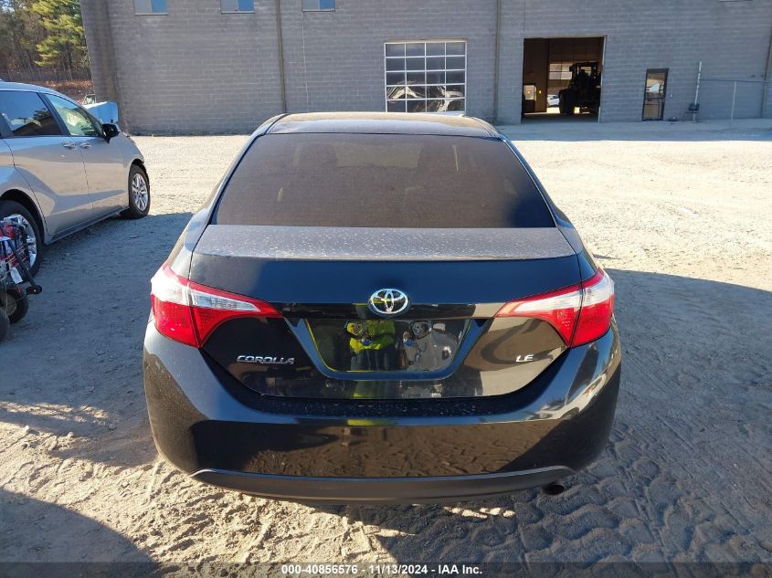 2015 Toyota Corolla Le Plus VIN: 2T1BURHEXFC254914 Lot: 40856576