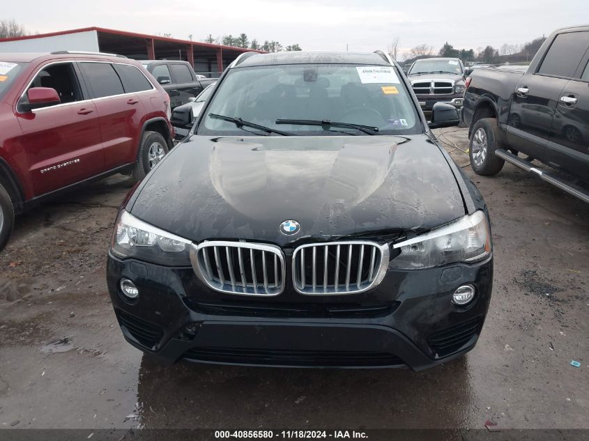 2017 BMW X3 Sdrive28I VIN: 5UXWZ7C33H0X39999 Lot: 40856580