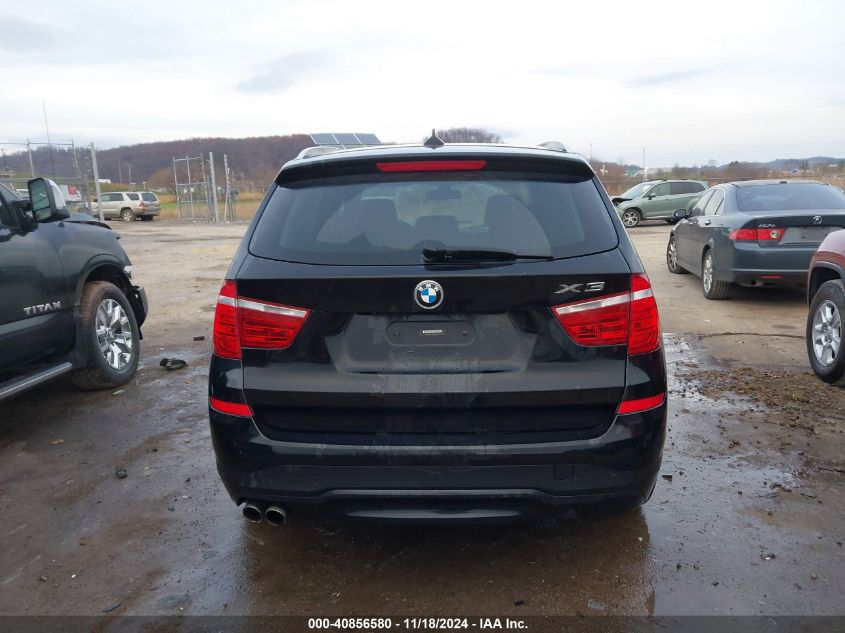 2017 BMW X3 Sdrive28I VIN: 5UXWZ7C33H0X39999 Lot: 40856580