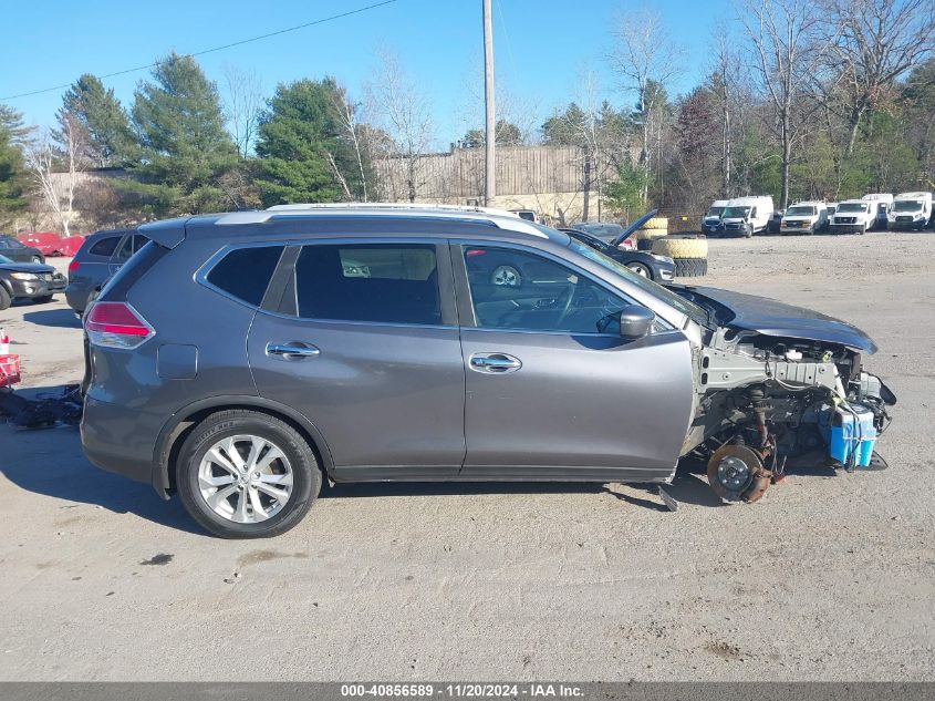 2016 Nissan Rogue Sv VIN: KNMAT2MV5GP660405 Lot: 40856589