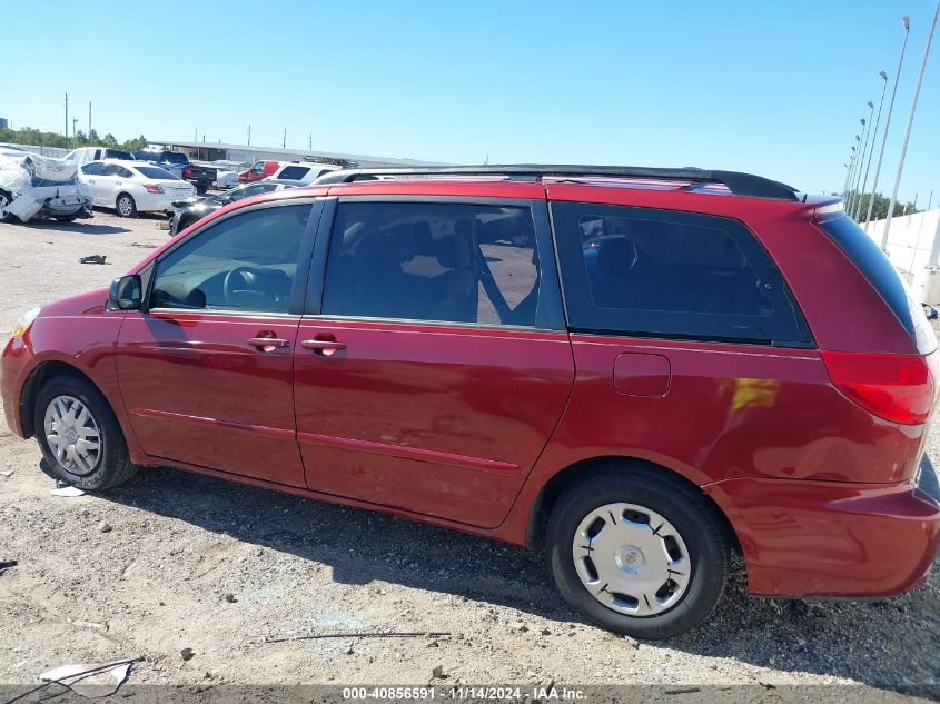 2008 Toyota Sienna Ce VIN: 5TDZK23C68S143143 Lot: 40856591