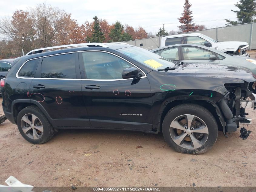 2019 Jeep Cherokee Limited 4X4 VIN: 1C4PJMDX6KD423557 Lot: 40856592