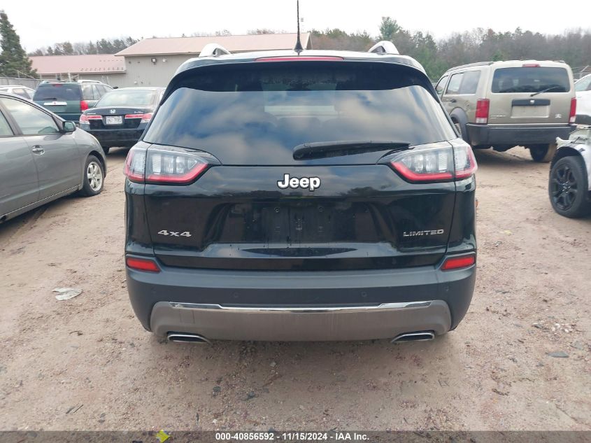 2019 Jeep Cherokee Limited 4X4 VIN: 1C4PJMDX6KD423557 Lot: 40856592