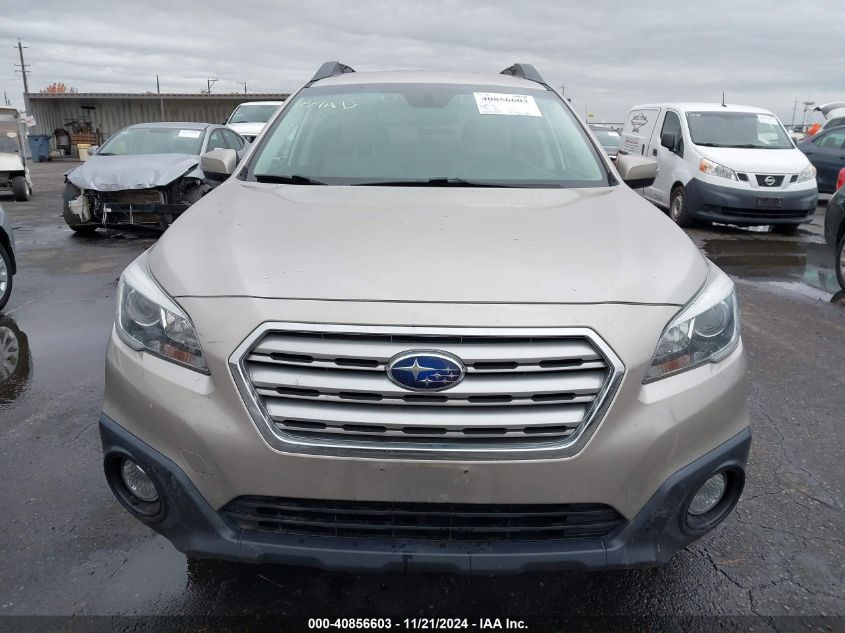 2017 Subaru Outback 2.5I Premium VIN: 4S4BSAFC4H3339392 Lot: 40856603