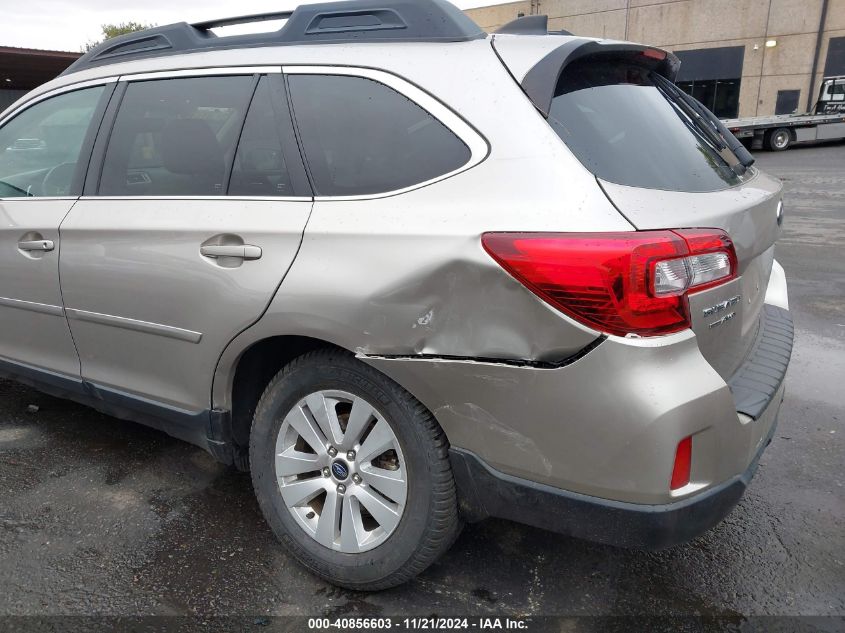 2017 Subaru Outback 2.5I Premium VIN: 4S4BSAFC4H3339392 Lot: 40856603