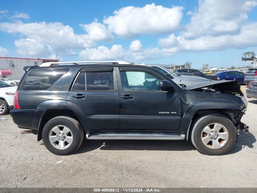 2003 Toyota 4Runner Limited V8 VIN: JTEBT17R630022448 Lot: 40856612