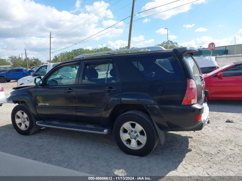 2003 Toyota 4Runner Limited V8 VIN: JTEBT17R630022448 Lot: 40856612