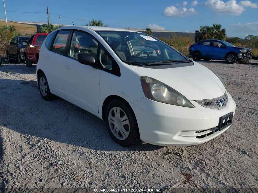 2010 Honda Fit VIN: JHMGE8H25AS020544 Lot: 40856621