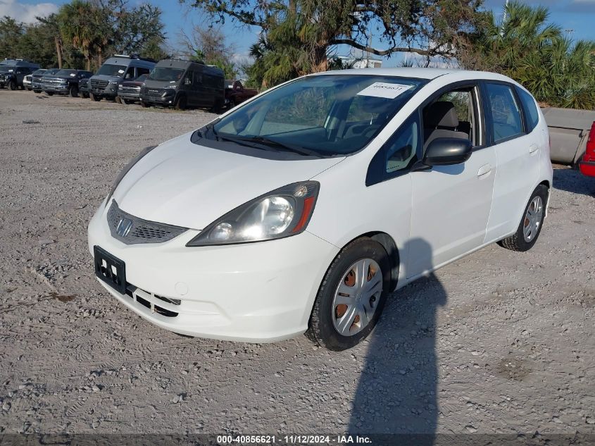 2010 Honda Fit VIN: JHMGE8H25AS020544 Lot: 40856621