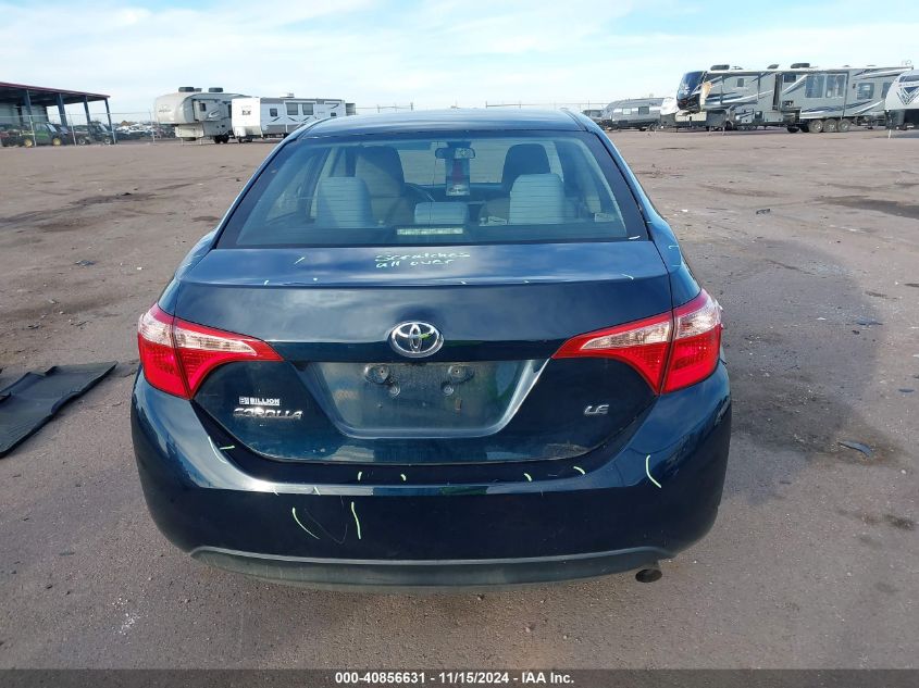 2019 Toyota Corolla Le VIN: 2T1BURHE1KC233637 Lot: 40856631