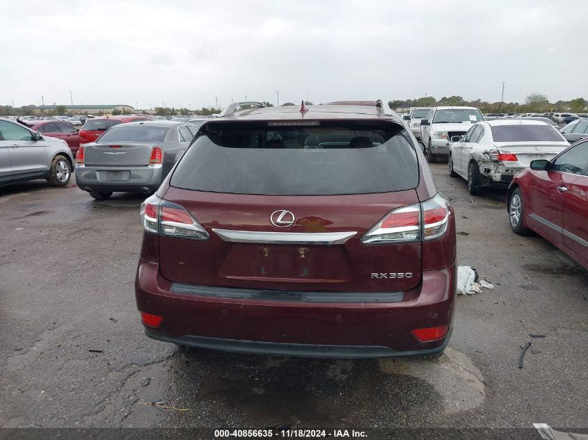 2014 Lexus Rx 350 VIN: 2T2ZK1BA6EC135053 Lot: 40856635