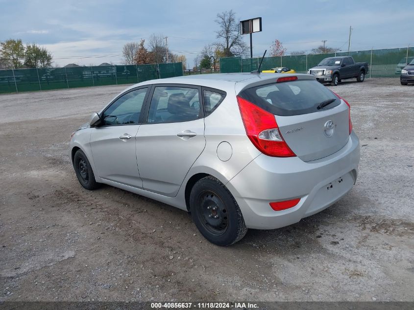 VIN KMHCT5AE3EU173986 2014 Hyundai Accent, GS no.3