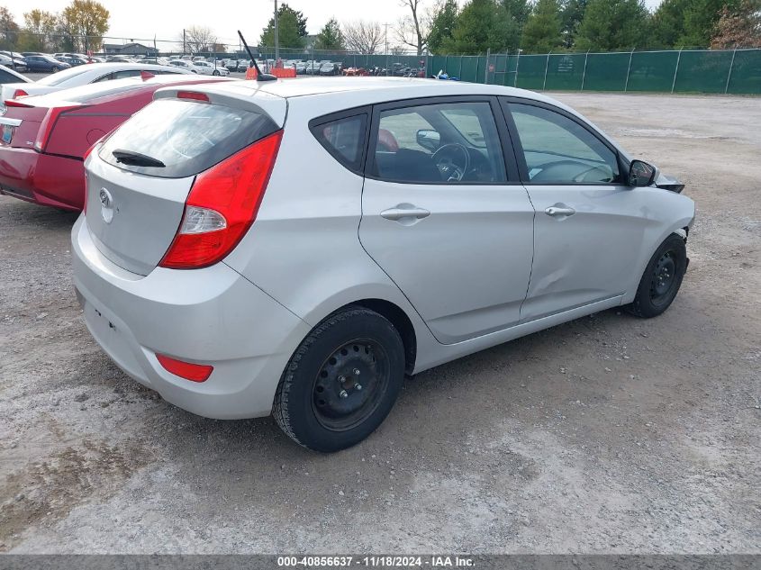 VIN KMHCT5AE3EU173986 2014 Hyundai Accent, GS no.4