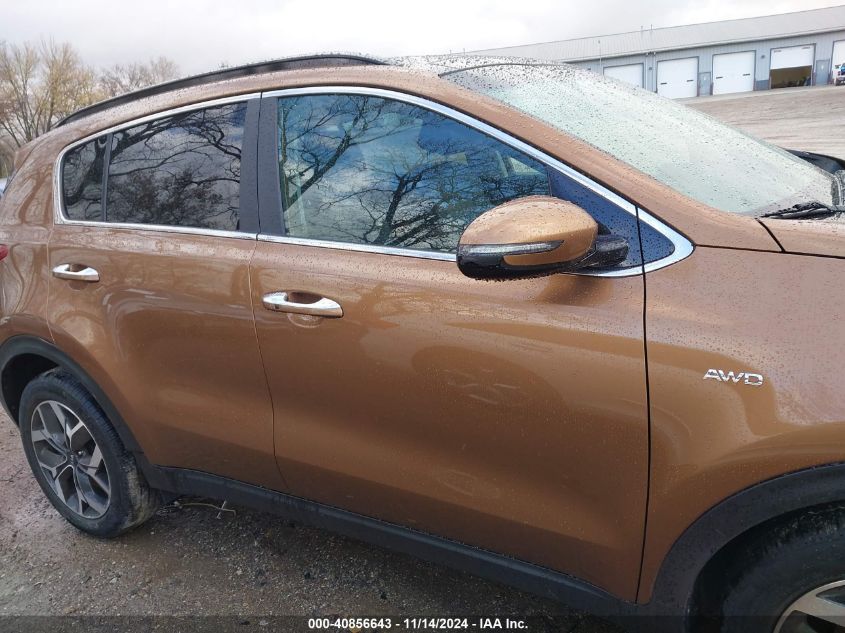 2020 Kia Sportage Ex VIN: KNDPNCAC6L7659688 Lot: 40856643