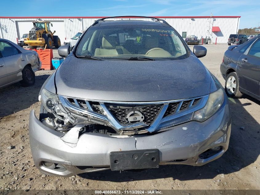 2011 Nissan Murano Sl VIN: JN8AZ1MU3BW068035 Lot: 40856673