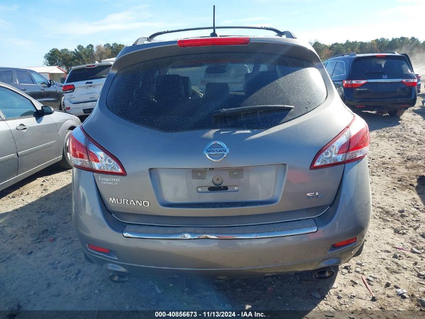 2011 Nissan Murano Sl VIN: JN8AZ1MU3BW068035 Lot: 40856673