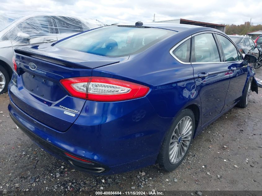 2013 FORD FUSION TITANIUM - 3FA6P0K99DR388777