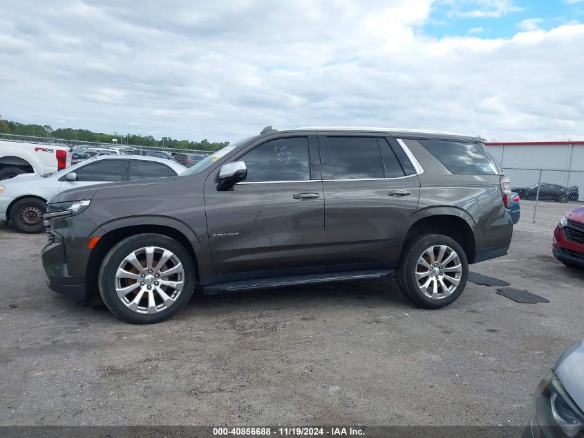 2021 Chevrolet Tahoe 2Wd Premier VIN: 1GNSCSKD6MR156919 Lot: 40856688