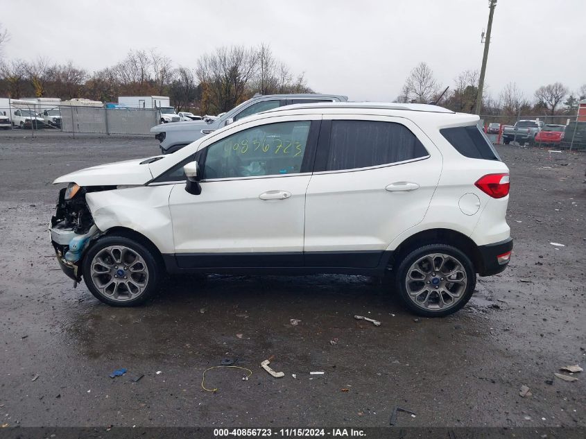 2018 Ford Ecosport Titanium VIN: MAJ6P1WLXJC173186 Lot: 40856723