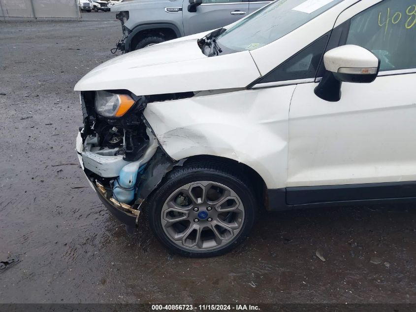 2018 Ford Ecosport Titanium VIN: MAJ6P1WLXJC173186 Lot: 40856723