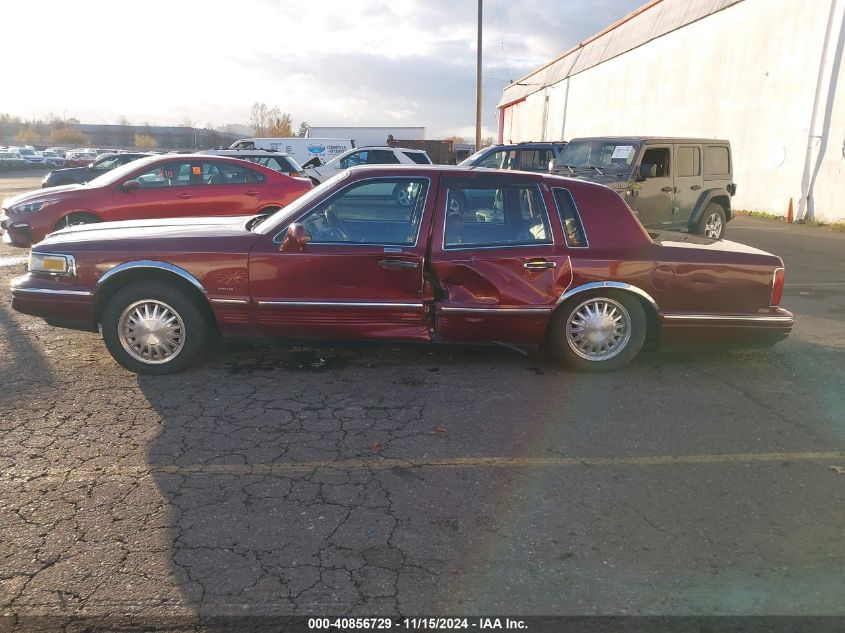 1996 Lincoln Town Car Cartier VIN: 1LNLM83W1TY616193 Lot: 40856729