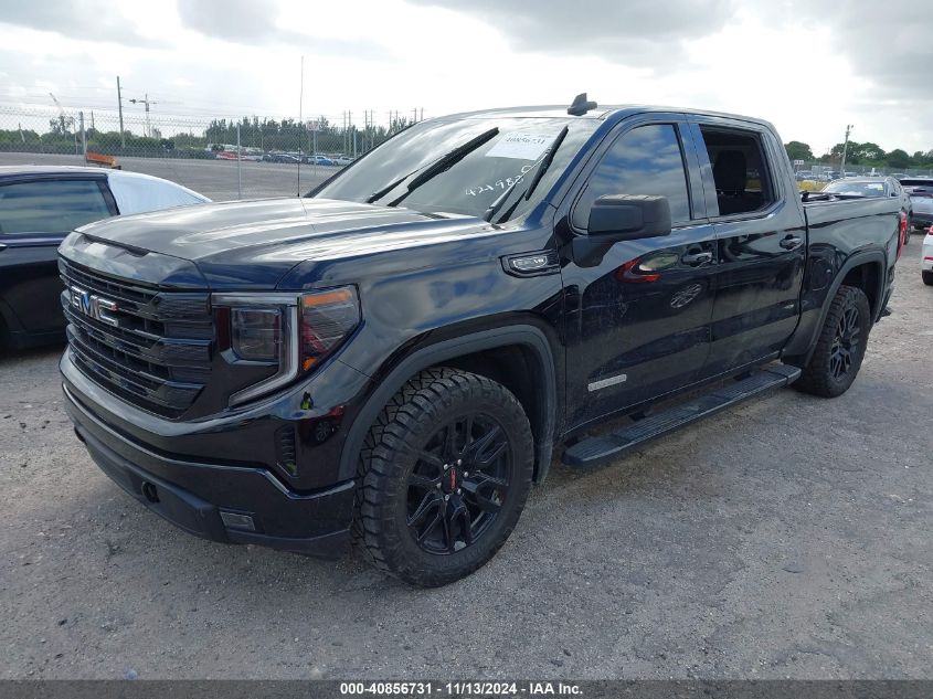 2022 GMC Sierra 1500 2Wd Short Box Elevation VIN: 3GTPHCED3NG574485 Lot: 40856731