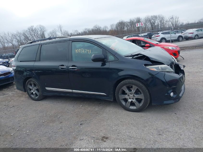 2015 Toyota Sienna Sport VIN: 5TDXK3DC6FS547469 Lot: 40856741