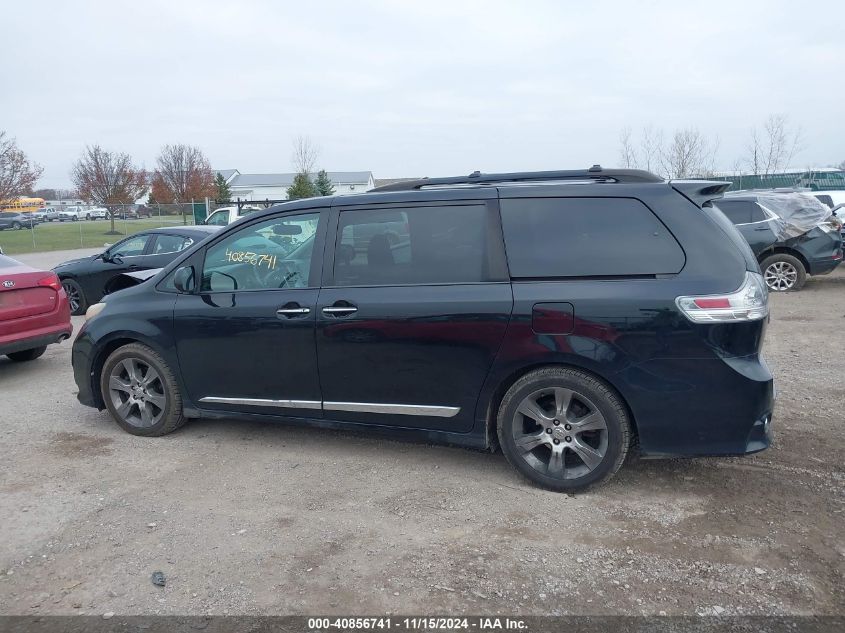 2015 Toyota Sienna Sport VIN: 5TDXK3DC6FS547469 Lot: 40856741