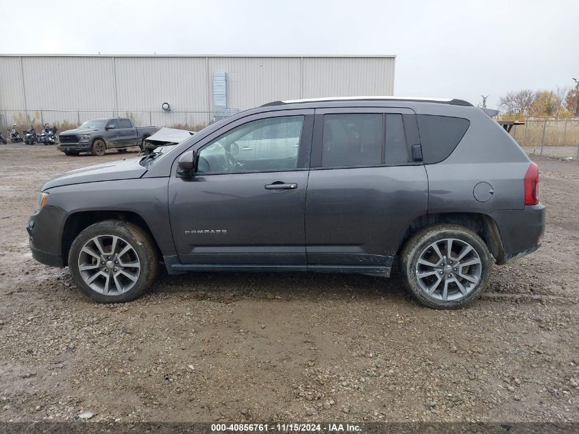 2017 Jeep Compass High Altitude Fwd VIN: 1C4NJCEBXHD199464 Lot: 40856761