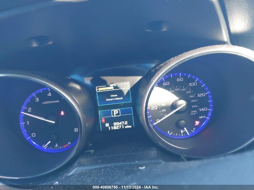 2015 SUBARU OUTBACK 2.5I LIMITED - 4S4BSALC9F3212316