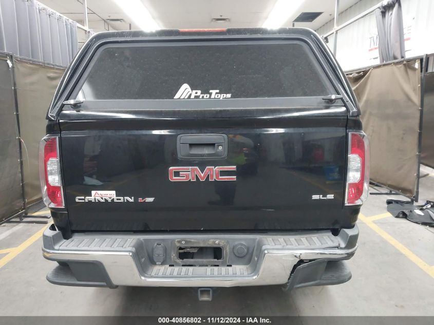 VIN 1GTH6CEN0J1223805 2018 GMC Canyon, Sle no.16