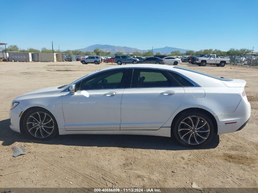 2019 Lincoln Mkz Reserve I VIN: 3LN6L5C95KR629521 Lot: 40856809