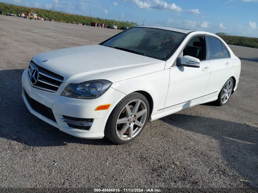 VIN WDDGF4HB4EA954235 2014 Mercedes-Benz C 250, Lux... no.2