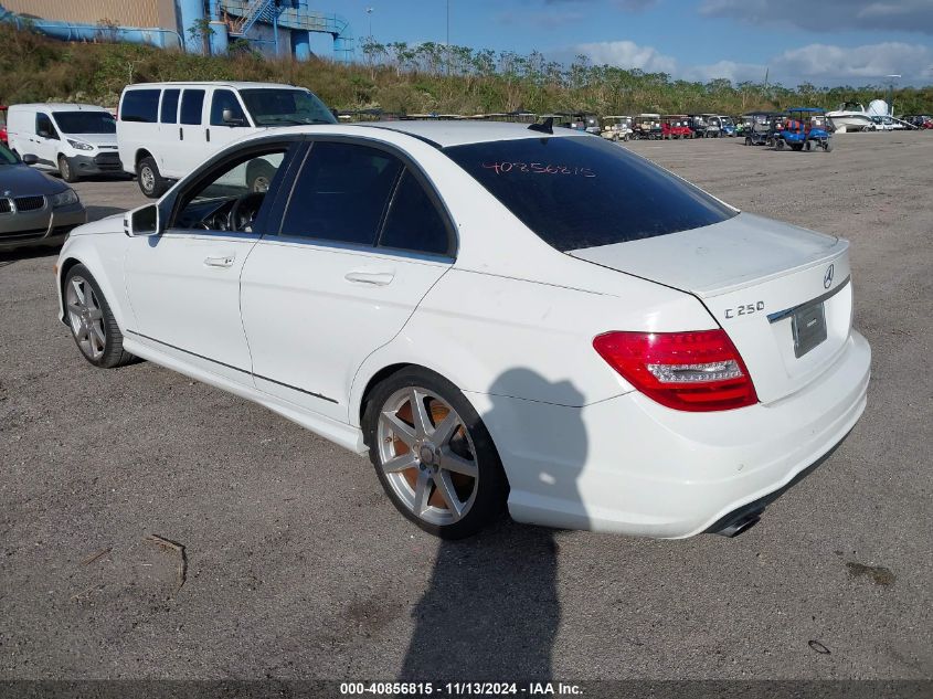 VIN WDDGF4HB4EA954235 2014 Mercedes-Benz C 250, Lux... no.3